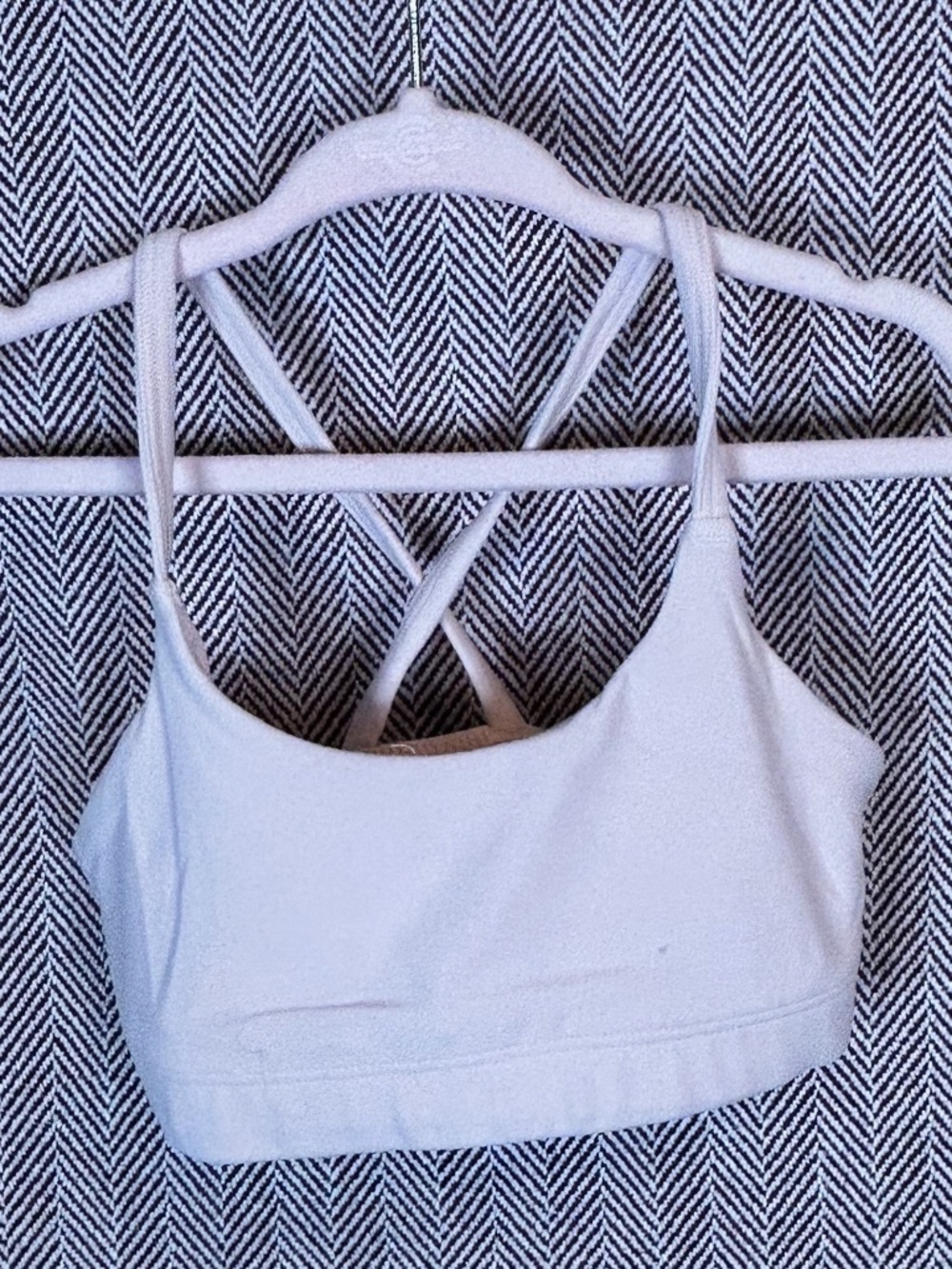 Athleta Girl Light Pink Bra Top XS